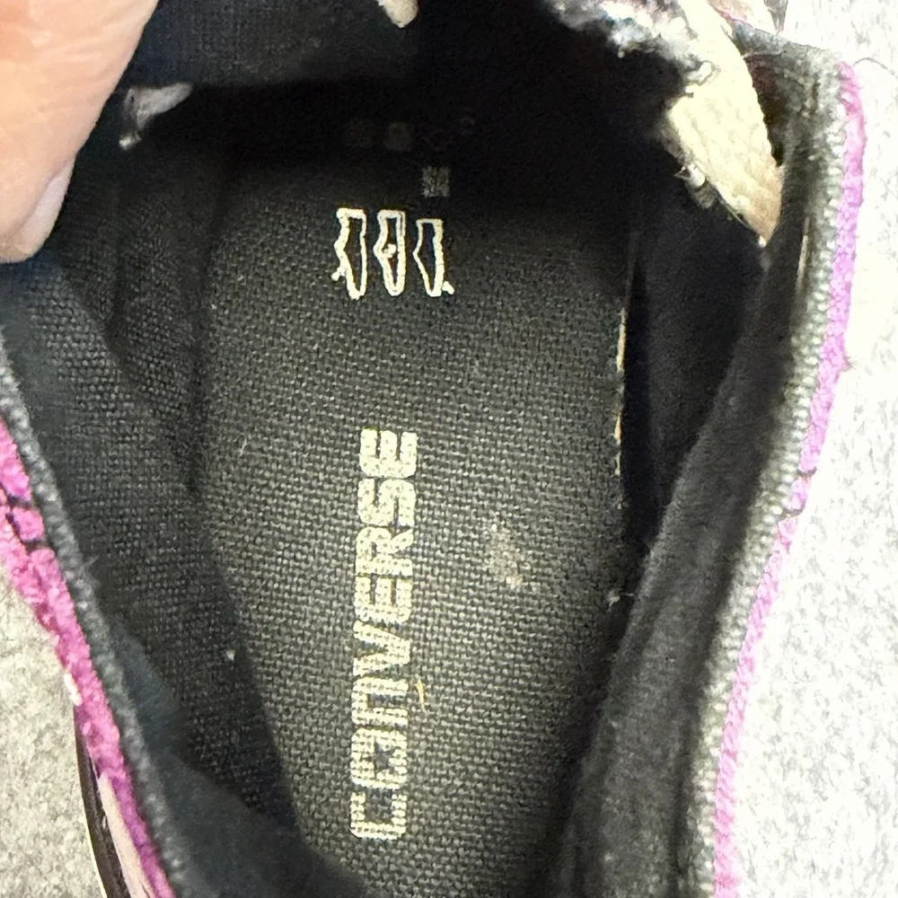 Converse All Star Purple Unicorn High‎ Tops Size 1Y